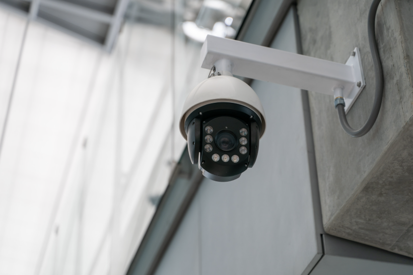 Professional PTZ security camera installation - End-Point Wireless commercial surveillance